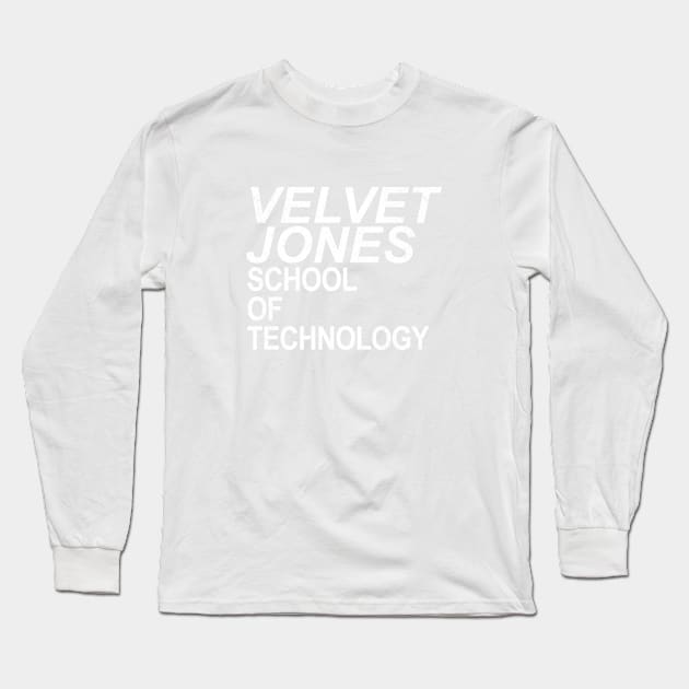 Velvet Jones School of Technology Long Sleeve T-Shirt by BodinStreet